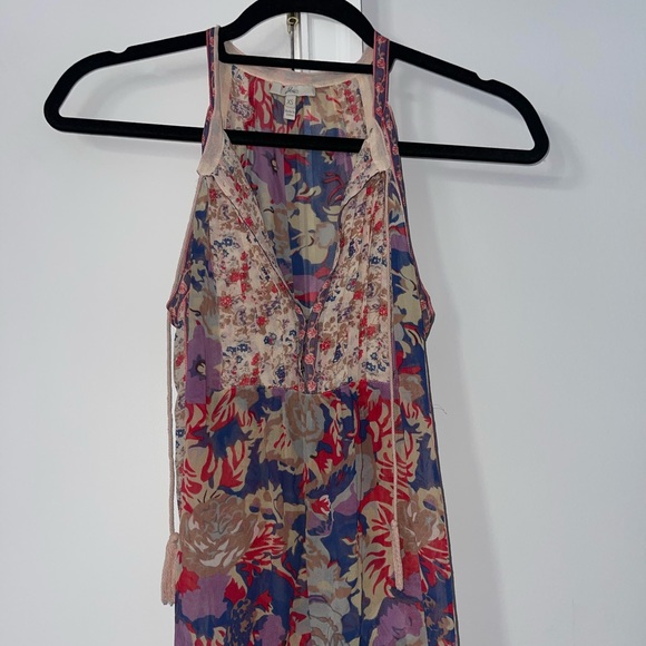 Colorful flowy blouse - Picture 4 of 5